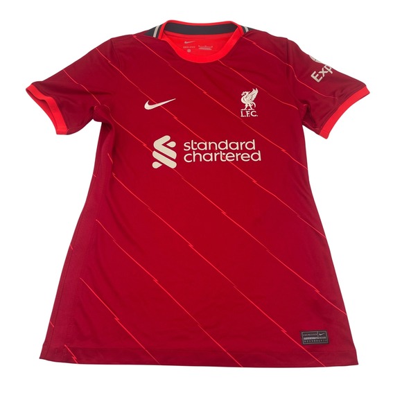 Nike Other - Nike Liverpool FC Mens Size M Soccer Jersey Short Sleeve Dri FIT Red Number 6‎